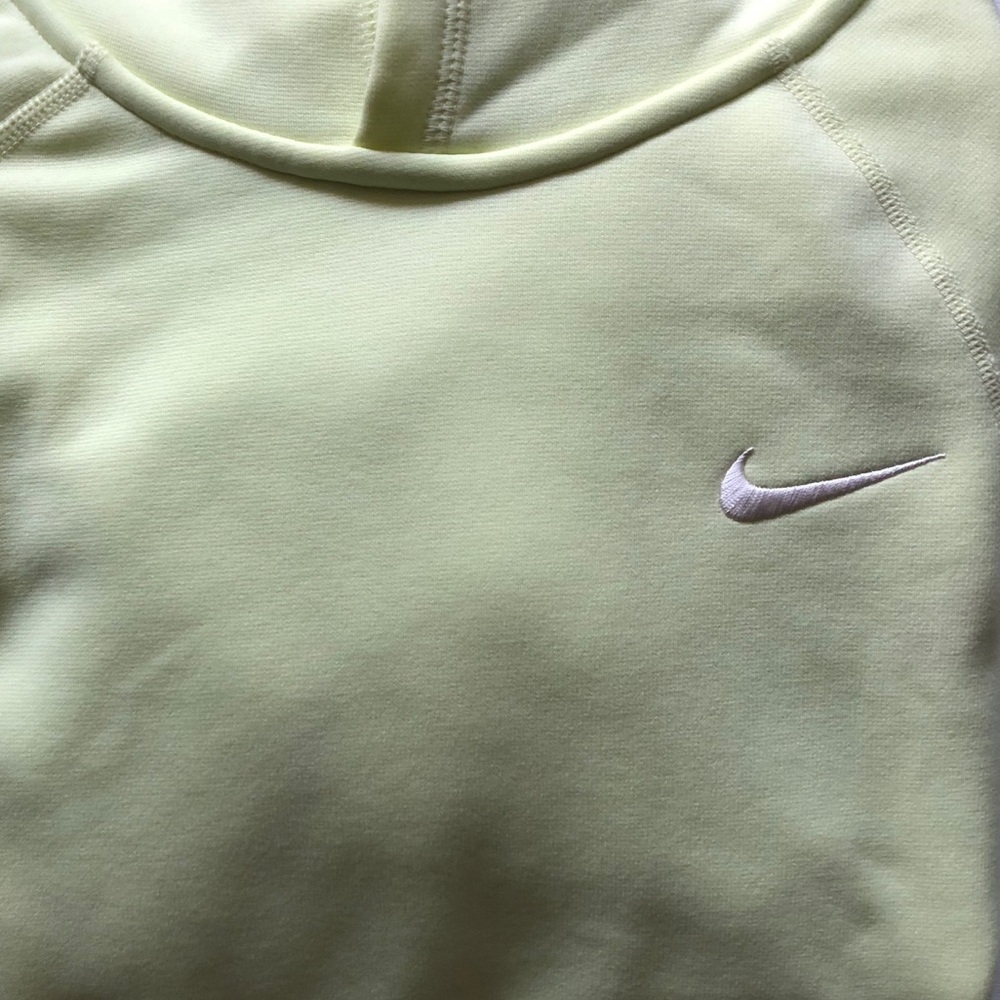 Nike Therma Fit Yellow Hoodie Sweatshirt